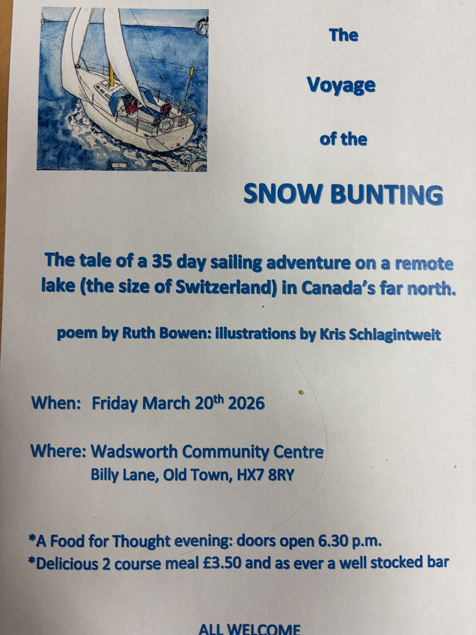 The Voyage of the Snow Bunting